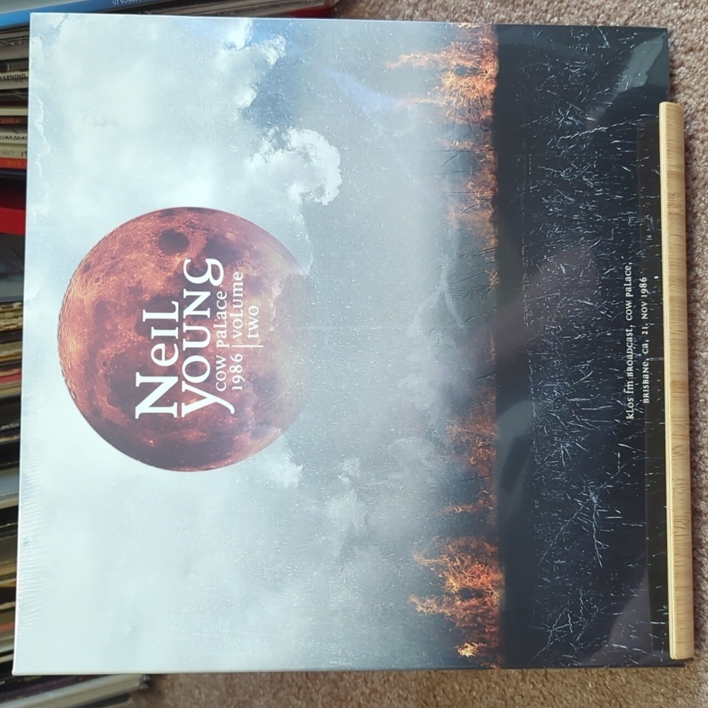 Neil Young - Cow Palace '86 Volume 2 Vinyl Record 2lp